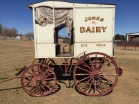 JONES DAIRY WAGON HORSE DRAWN